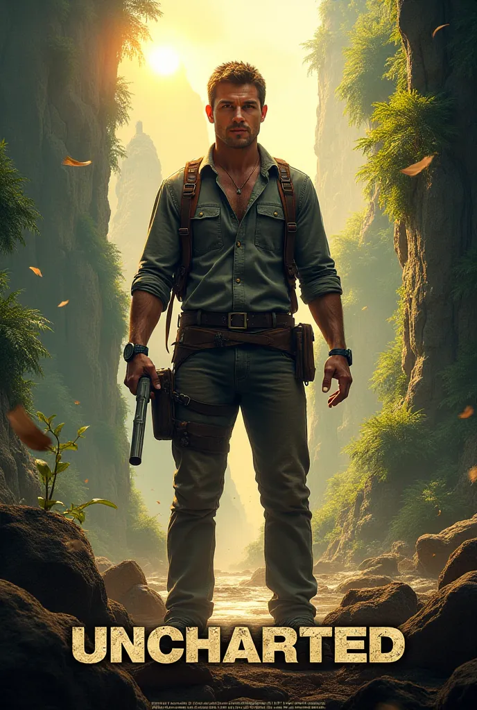 Can you make poster of movie called Uncharted 