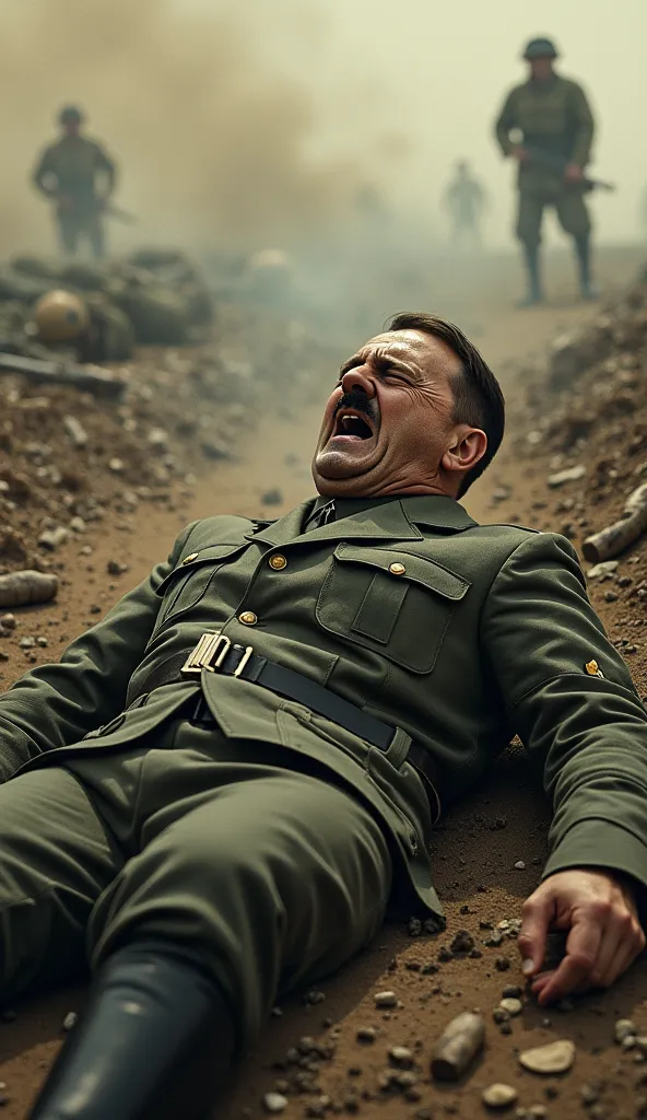 Adolf Hitler is attacked with mustard gas while fighting at the front.
