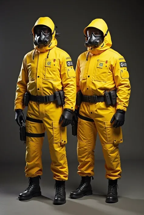 Yellow uniform: Guards now wear bright yellow uniforms that are simple, but striking. These uniforms are made of solid material, that is resistant to various external influences. Yellow was chosen to create contrast with the dark environment of the bunker ...