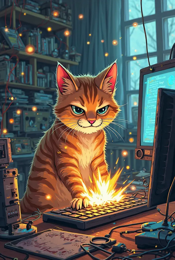 How a cat cooks bitcoin and then it explodes 