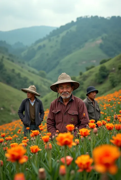 Humiliation of nature,
People in the Northwest during the flowering season in Vietnam
