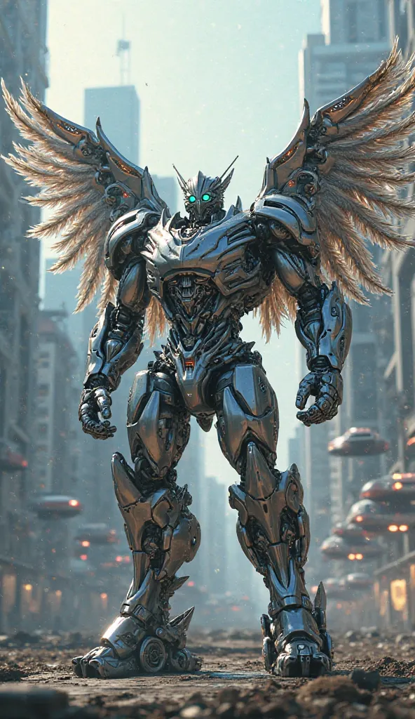 Transformer with wings hybrid