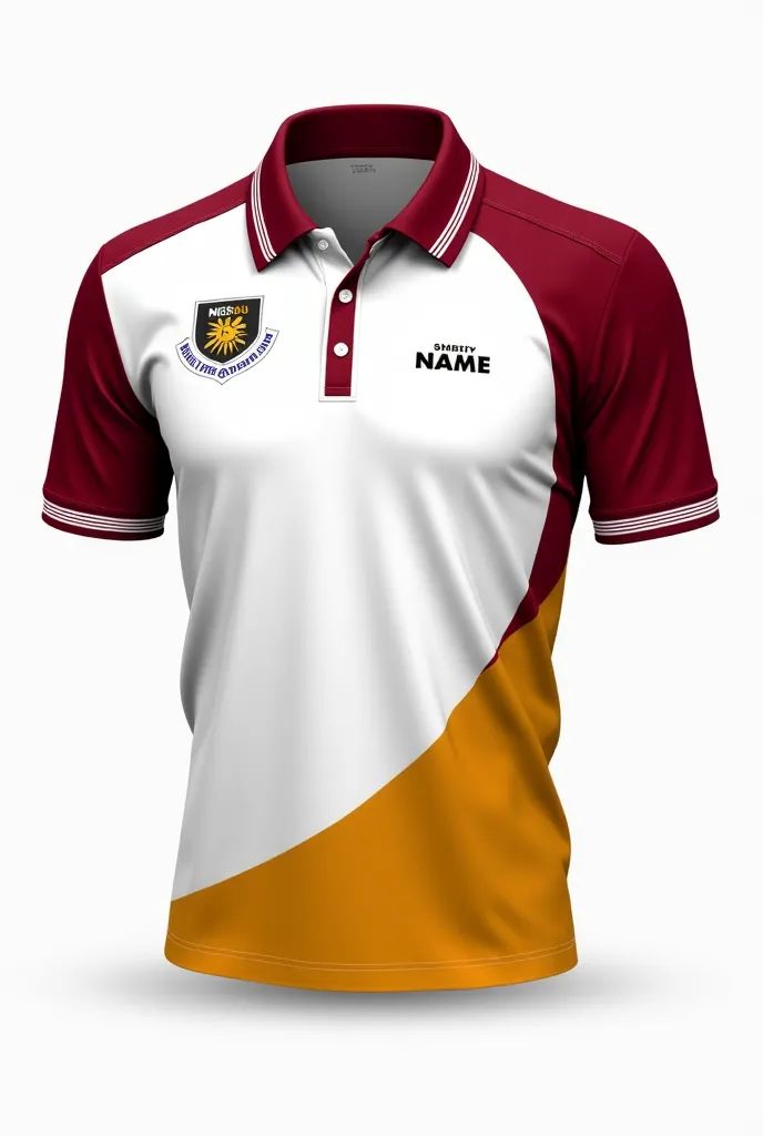 "A professional and stylish cotton polo shirt designed at the League of Innovators in the public Administration Discipline, specifically for the Polytechnic University of the Philippines Open University. The shirt features a modern color-blocked design wit...