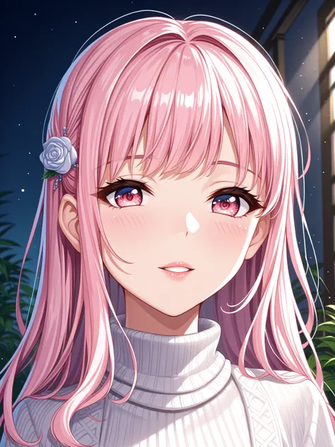 Haruka Ai
1
,full body
light smile,
character similar to "Kirigaya Suguha":0.8
medium hair,pink hair
garnet-colored eyes
rose-red lipstick
oval face
160cm height
D cup  bust
medium hips
slim yet soft curves
elegant and lustrous skin
sensual yet pure expres...