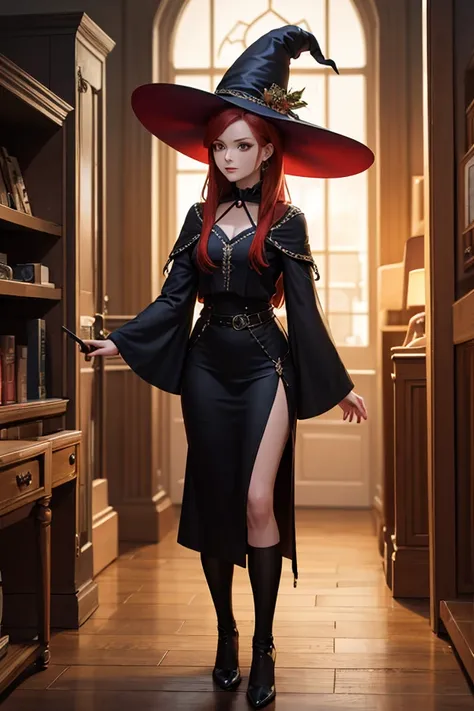  Witch, rpg,  Magician,  magic ,  Redhead woman