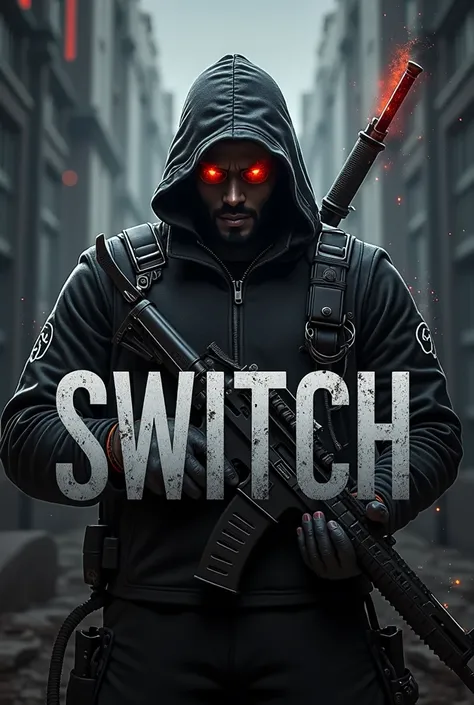 Need an avatar with the theme of the game CS 2. Great lettering: SWITCH and there must still be a weapon.  Faceless . This avatar will be applied for the platform to stream, so there must be a cool photo