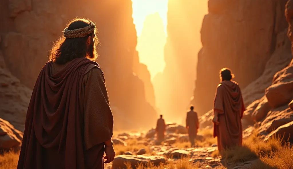 Visions of ancient prophets like Moses and Elijah looking ahead, seeing a promise that had not yet been fulfilled.