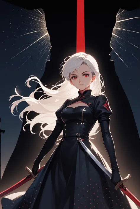 1 warrior woman, short brown hair, green eyes, High resolution, High resolution, masterpiece, silhouette, dotted, anime style, anime, black clothes, short swords, Solo Leveling style


A Warrior Man, short white hair, Red Eyes, High resolution, High resolu...