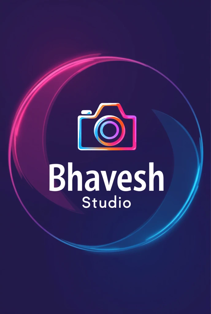 Creat a logo camera bhavesh studio 