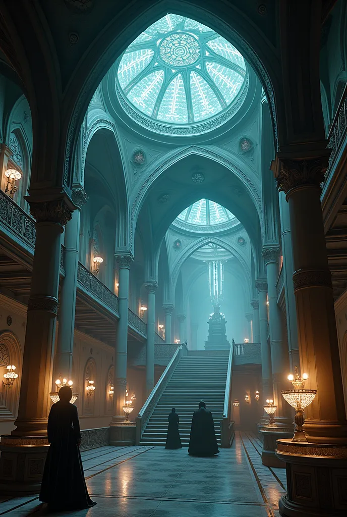 Gothic Mansion Interior futuristic!!!