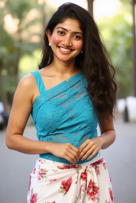 Sai pallavi in blue bikini 