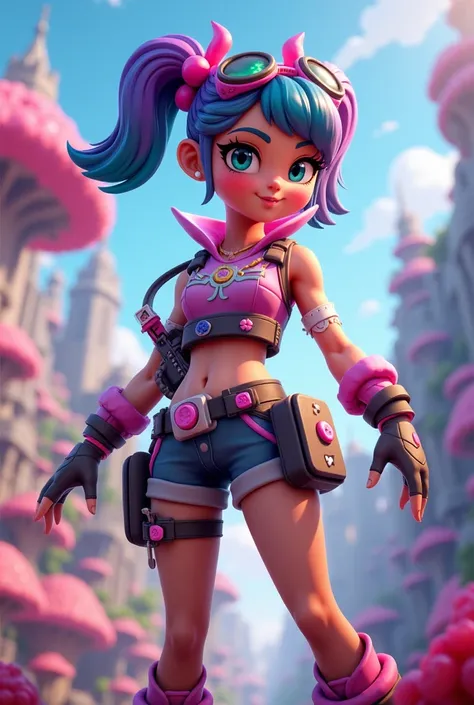 You can create a cute Fortnite girl skin 