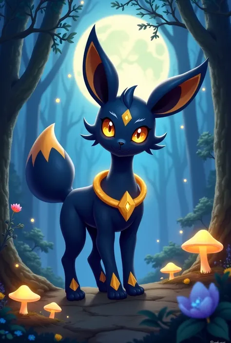 Create a fusion of Umbreon and Eevee
