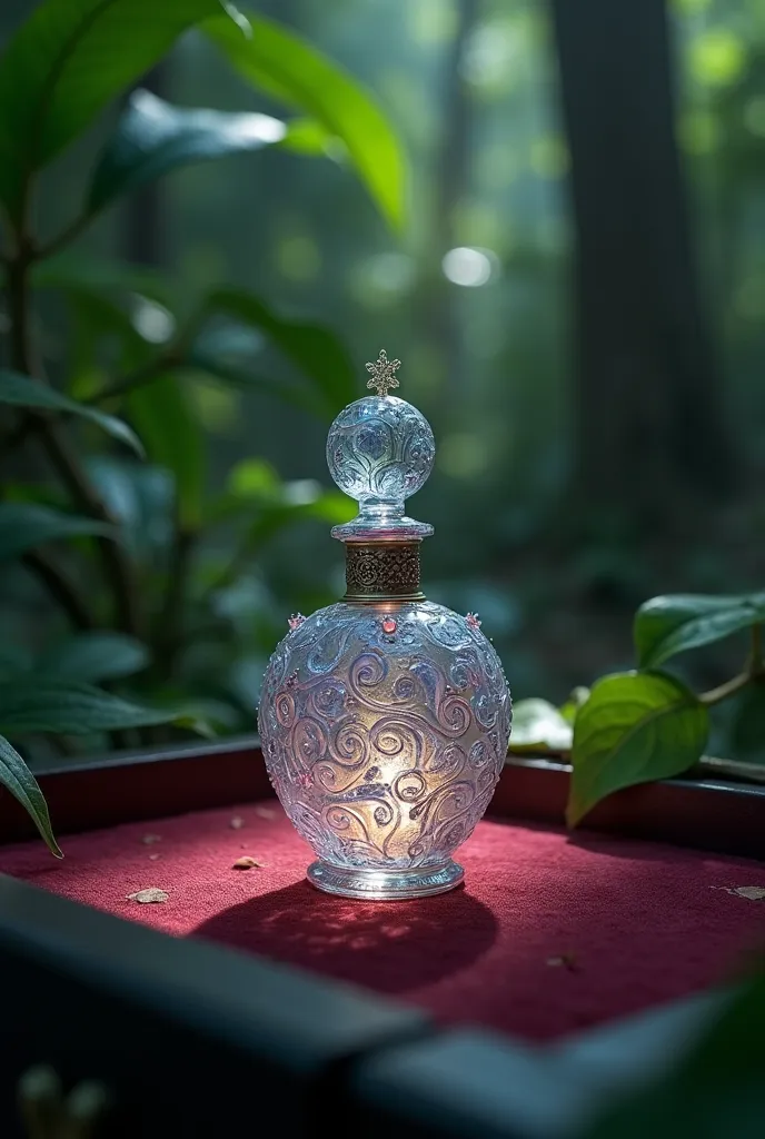 John's secret perfume bottle with cute bottle