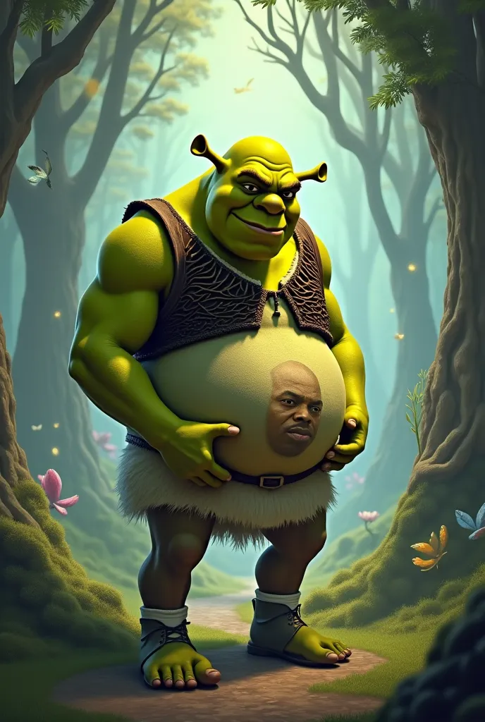 Shrek pregnant with lebron james