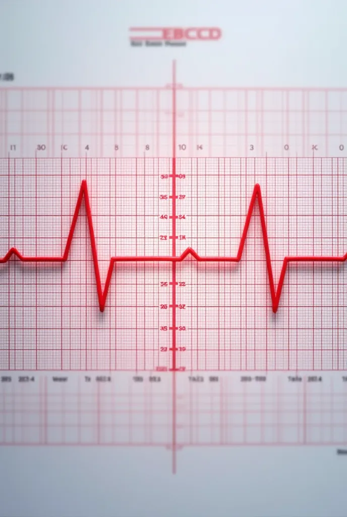 Electrocardiogram image of a healthy person
