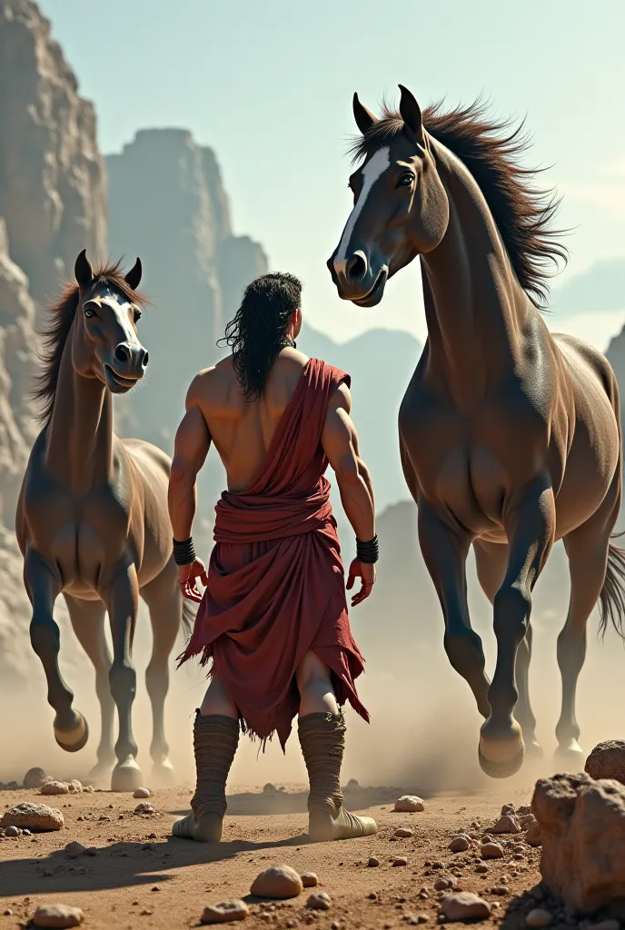 The Mares of Diomedes labor of Hercules
