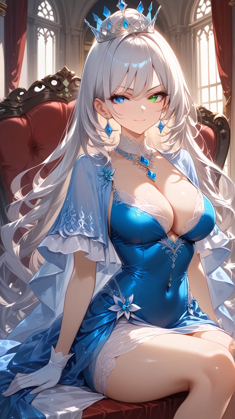 
score_9, score_8_up, score_7_up, source_anime (masterpiece:1.2), (best quality), ultra-detailed, (1 girls), (beautiful faces) alluring yet strict expression, jewelry on the body, flawless face,( expressive green eyes, serious but intense seductive gaze),(...