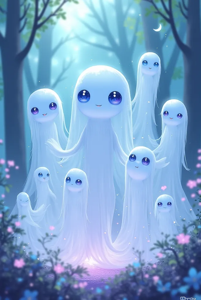 Make ghosts more anime