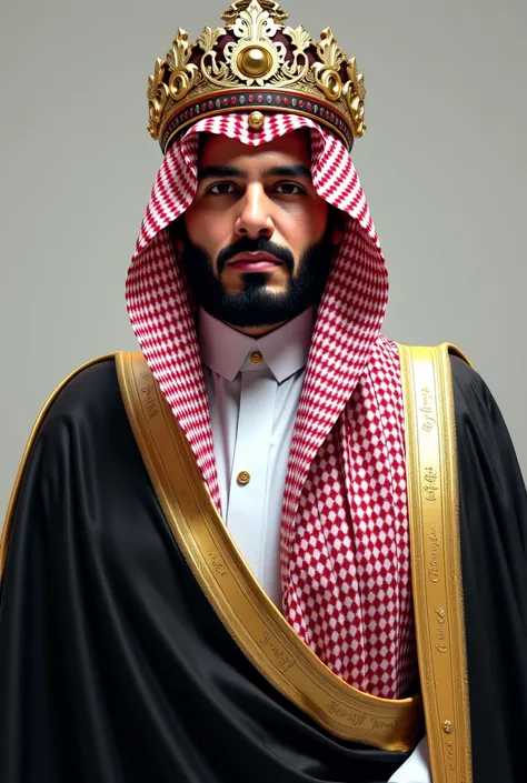  Mohammed bin Salman wearing the man of Mr. Abdulmalek Al-Houthi