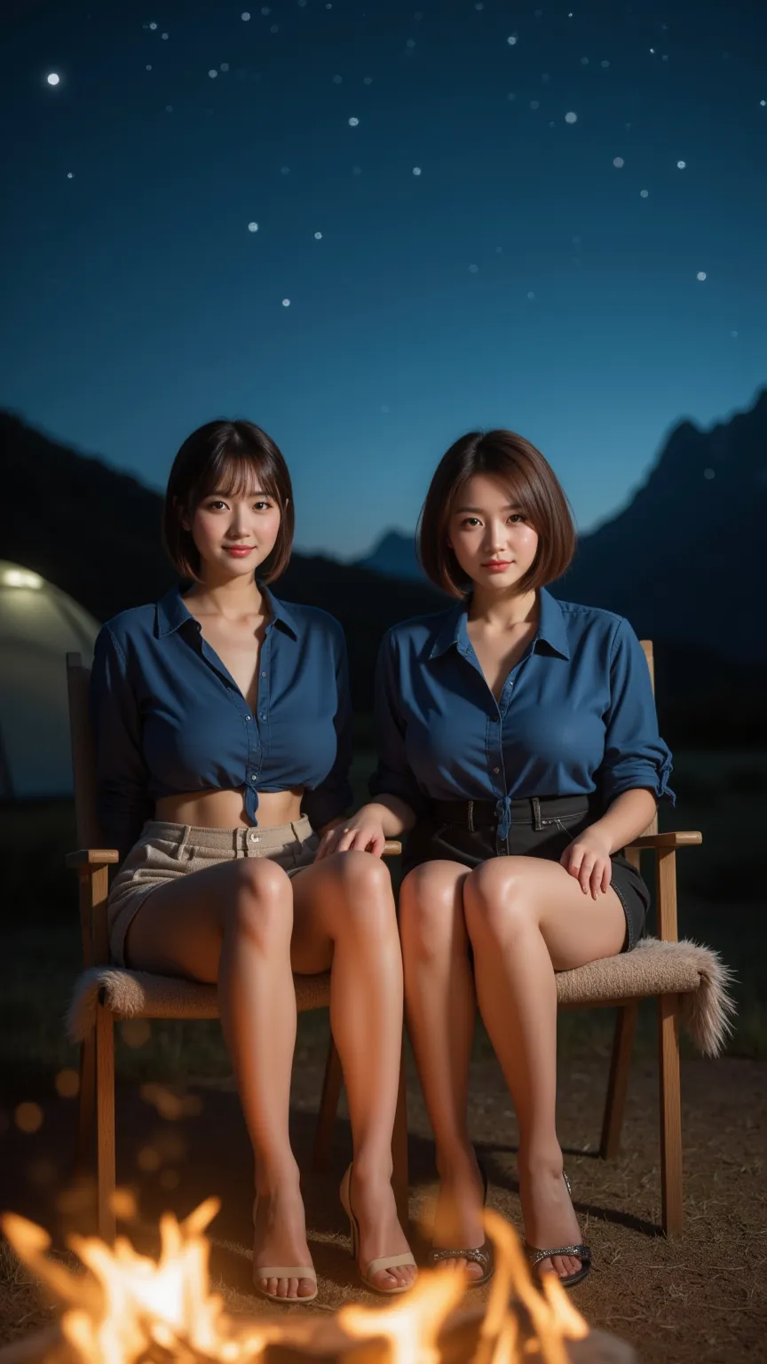    　8K,  RAW photos ,  super A high resolution,  top quality , masterpiece:1.2), (realistic illustration ), (highly detailed CG Unity 8K wallpaper), ((full body image :1.5)), ((full body:1.5)), ((2 women:1.5)), ((The two women are office ladies)), ((The tw...