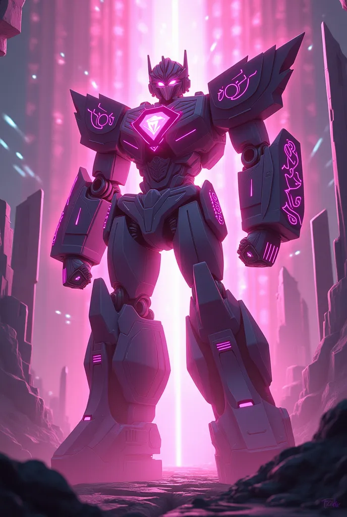 Pink Diamond from Steven Universe Transformers version