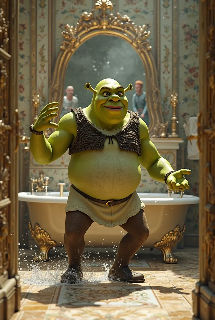 skibidi toilet and shrek