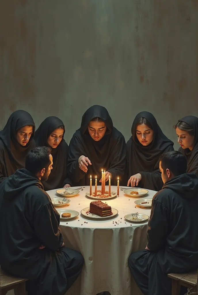 The cakes are beautiful but dont show the spirit of the feast, i need it more emotional with deep message and a smaller scale please