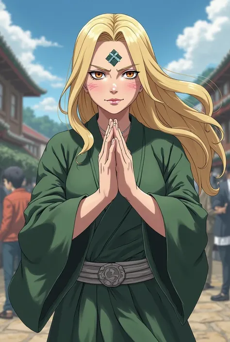 Tsunade clapping