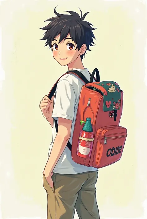  anime cartoon bag, 23 year old anime boy