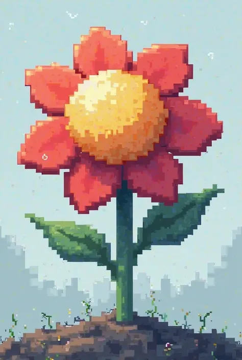 As logo, Pixels, Would you liken a flower to a Pokemon ball