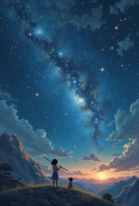 Help me with drawings for the next story, te adjunto el cuento y las imágenes de reFErencia: judy, THE BEST STAR IN THE SKY
By Farah Ureña Ducasa

In the Andromeda galaxy of the Milky Way, our protagonist lives.  Her mother called her Judith Estela, with t...