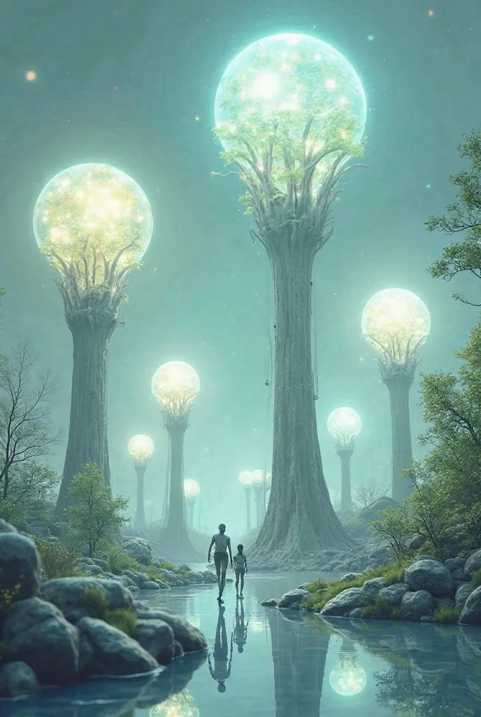 Light bulb trees of the future 