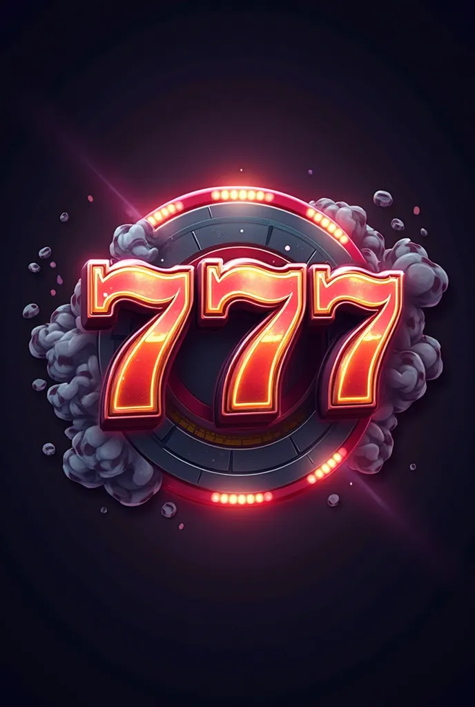 Casino game type logo of  VSP777 background casino coins Wisp 777 is a good logo with a book full of casino tricks.and full name VSP777 