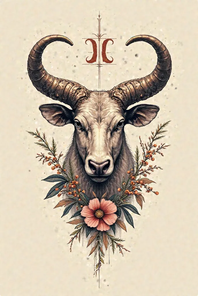 For a horizontal tattoo of the Taurus sign 