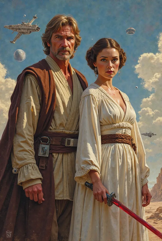 luke and leia as adults