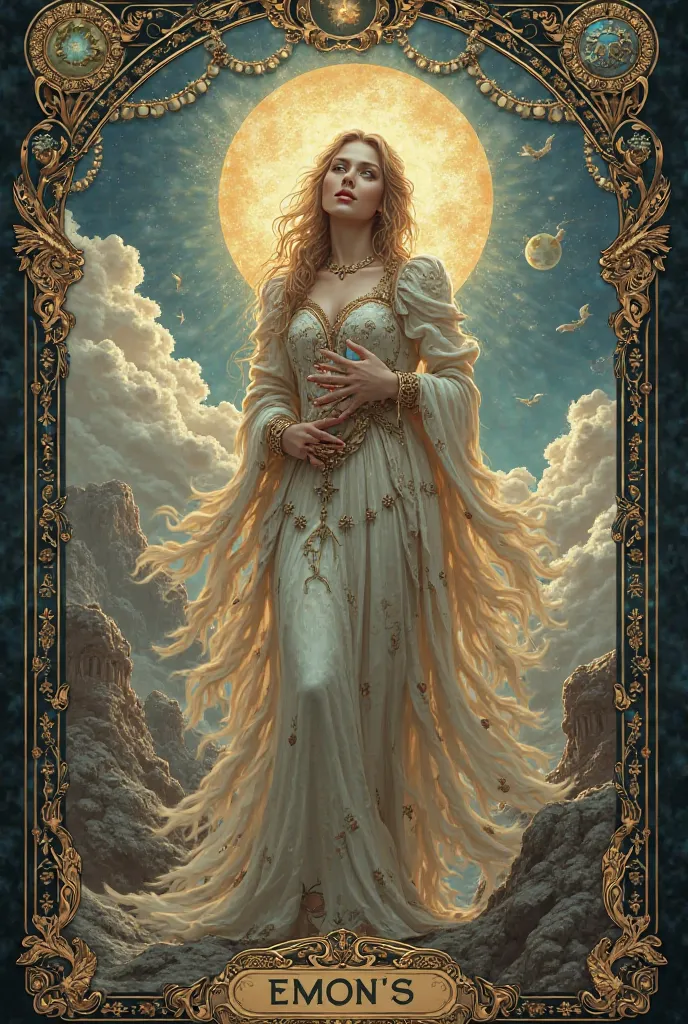 Create realistic tarot card images