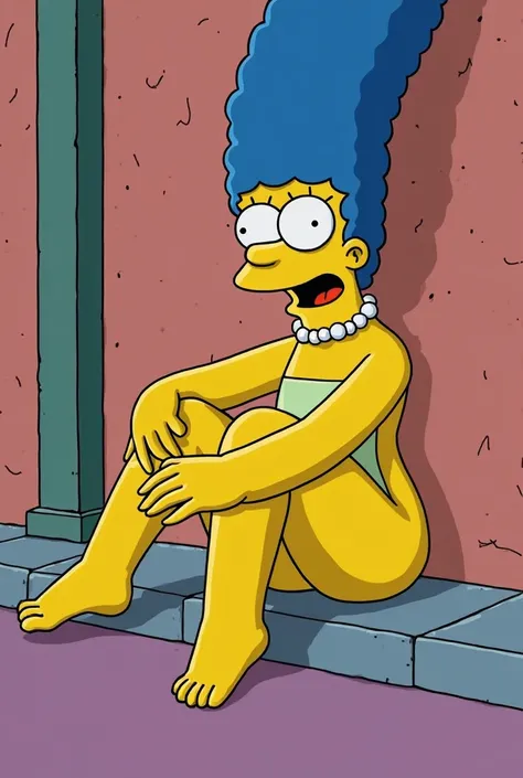 No, I want to see Marge Simpson's feet preferably jerk off with them