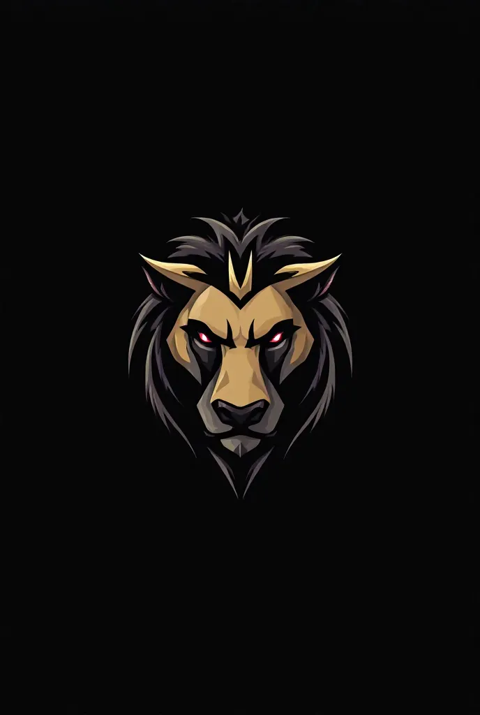 Create a logo for OnlyBeast's Gang (or OF_beast) agency incorporating a stylized beast 🐅 on a black background. The logo should have an office modernistic style with an emphasis on money. Include elements that symbolize strength, success and financial grow...