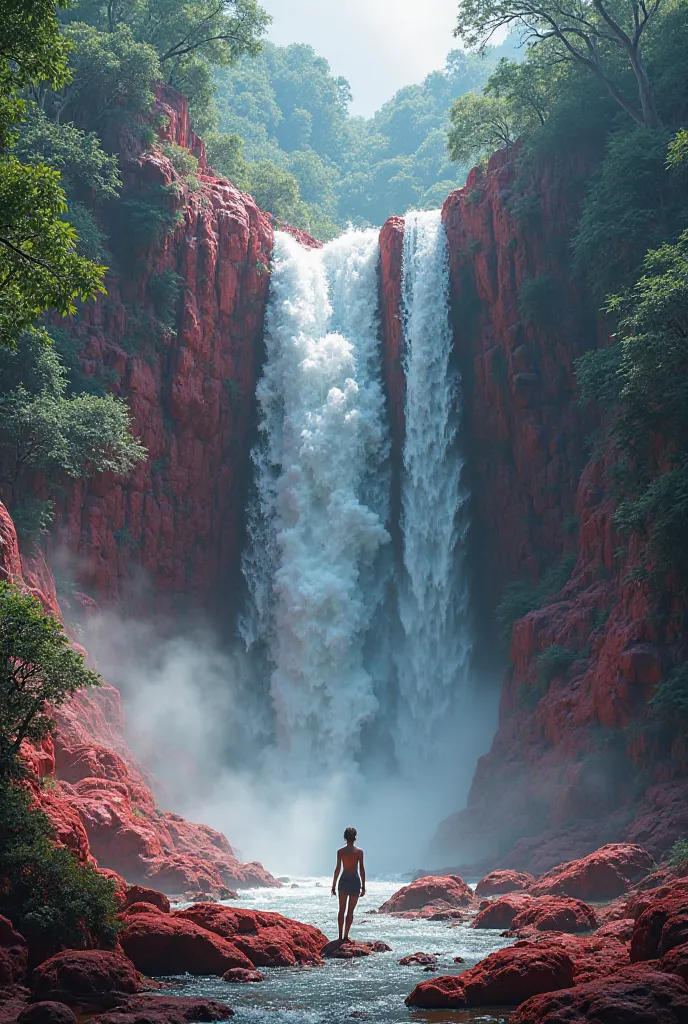 Cachoeira agias vermelhas 