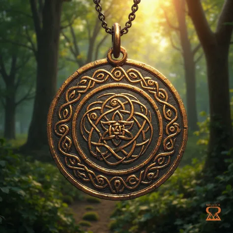 A Celtic amulet