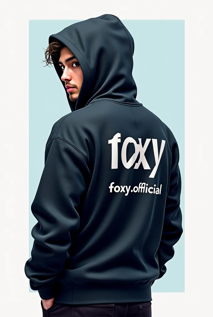 But there should be a logo.on it that has a guy's face not looking turned the other way. Hood on his head and on the back of the sweater it says Foxy.Official