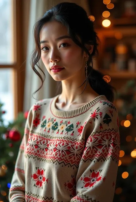 Another more beautiful and decorated sweater 