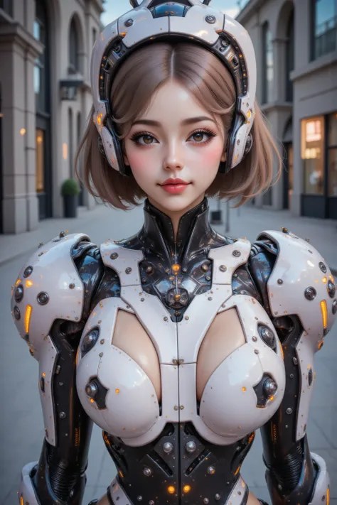 A beautiful young hyper-curvy hyper-busty [hyper-retro|hyper-futuristic honeycomb] woman with a perfect curvy body, detailed face, detailed eyes, detailed lips, detailed chest, highest quality, masterpiece, hyper-realistic, extremely detailed, intricate de...