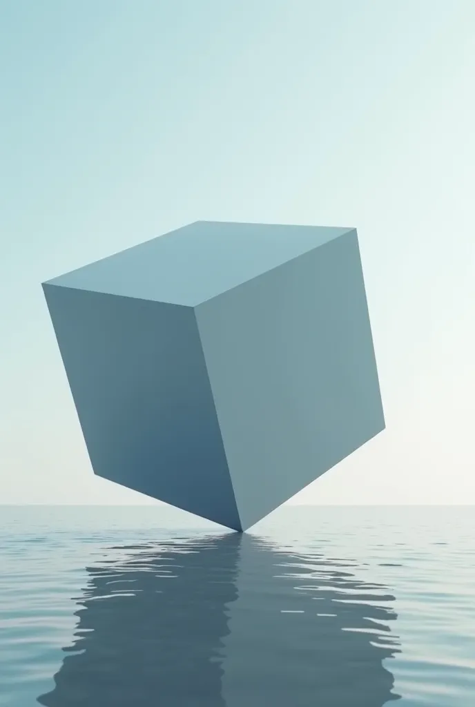 Create a video from the large cube that will take me 10 15 seconds to make a video that will roll and fall and fill the void as if it were in an endless loop