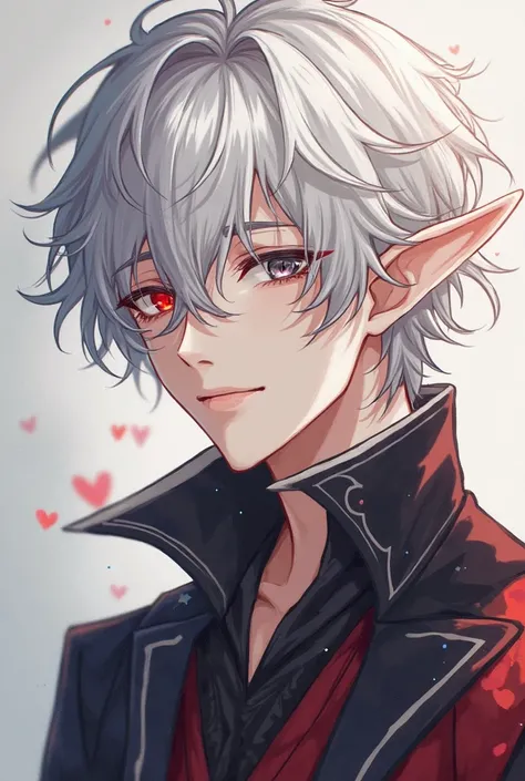 1
a delicate androgynous prince, handsome guy in demon slayer art, beautiful androgynous prince, he has elf ears and gold eyes, white haired deity, androgynous vampire, fit male, male anime character, handsome japanese demon boy. He has heterochromia. One ...