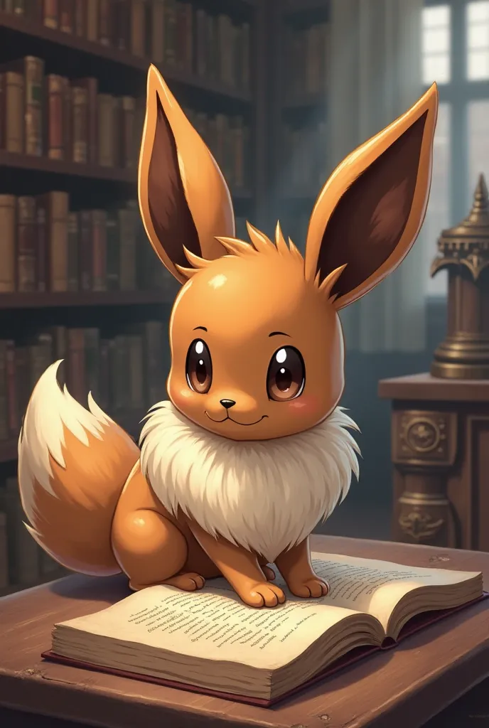 Eevee studying