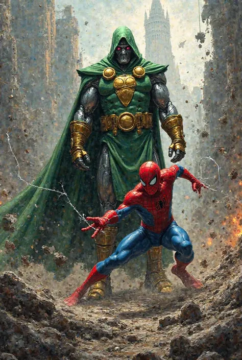 Avengers doom's Reign dr doom vs spider man 