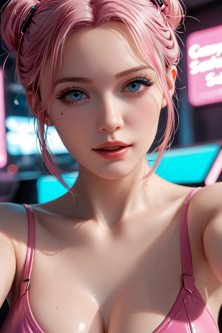 girl,barefoot, put your hands away pussy get your hands dirty,  seen nipples ,Big boobs.Seeing pink pussy,.
 Cyberpunk Suit ,Tight Closeup ,นมใหญ่,Sperm flows out of the pussy,