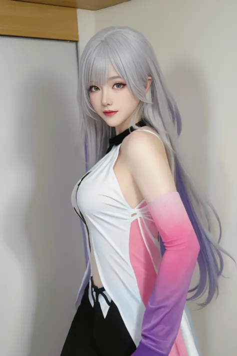 (best quality), (masterpiece), (Ultra-high resolution), (Clear face), （Reality： 1.4）, (perfect lighting),(photorealistic:1.30), anime wallpaper, Guviz style artwork , fantasy cover up to magic , by Yang J, Guviz, beautiful artwork illustration, beautiful d...